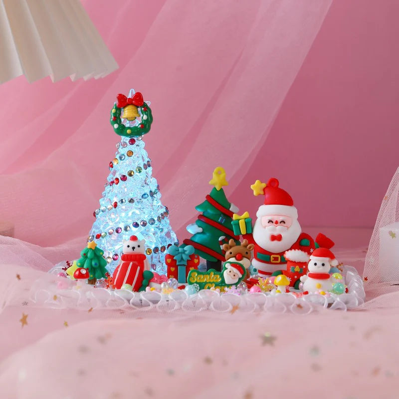 Festive Crafty Homemade Mini Table Light